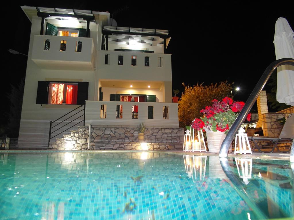 Ionian Villas Ayios Nikitas Bagian luar foto
