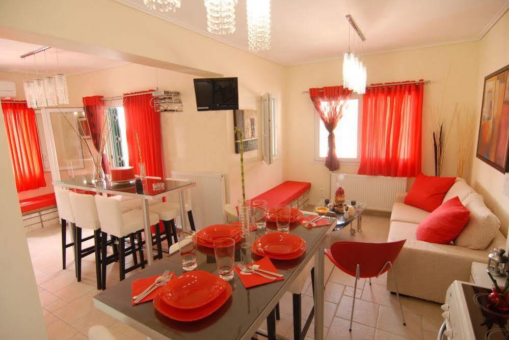 Ionian Villas Ayios Nikitas Bagian luar foto