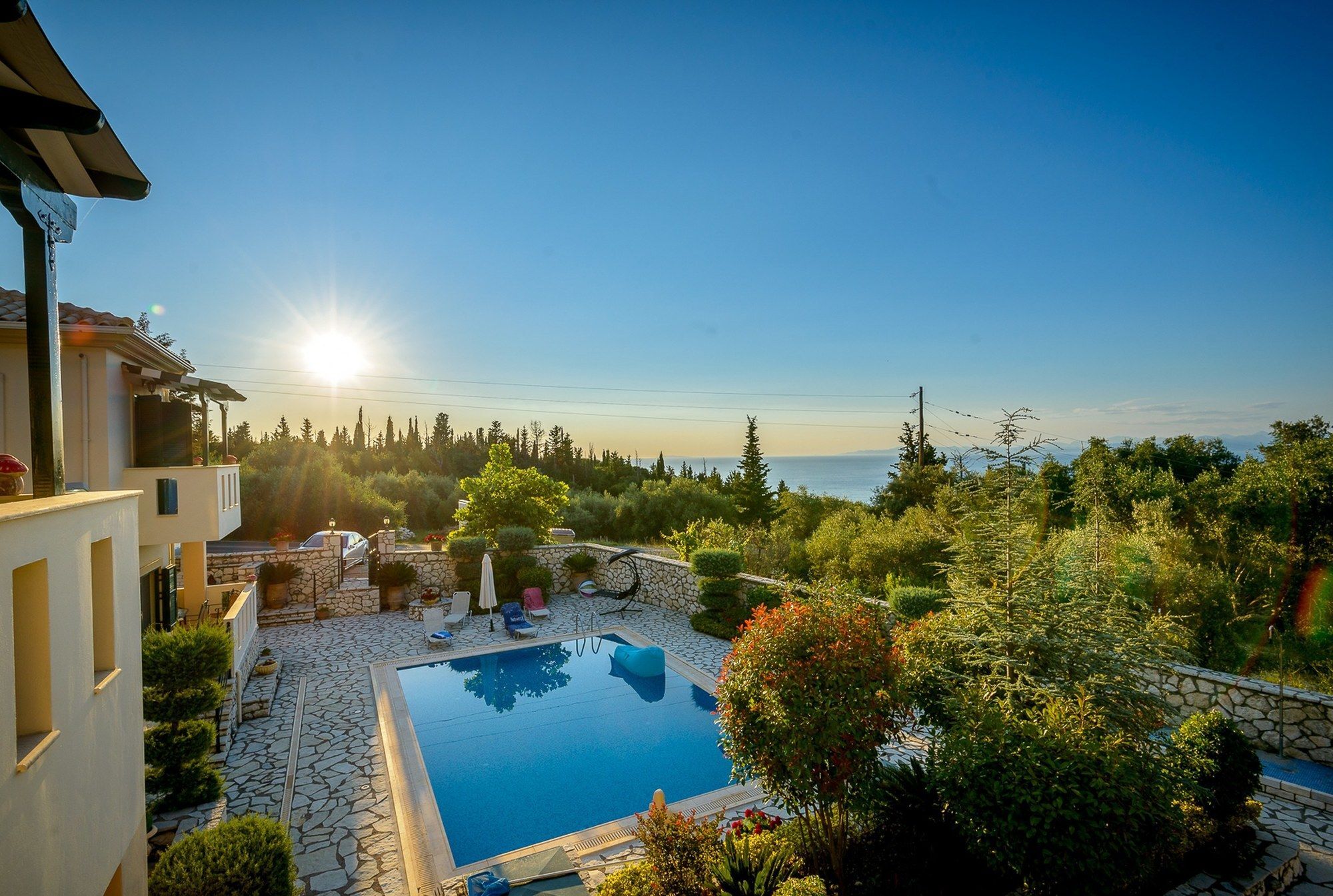Ionian Villas Ayios Nikitas Bagian luar foto
